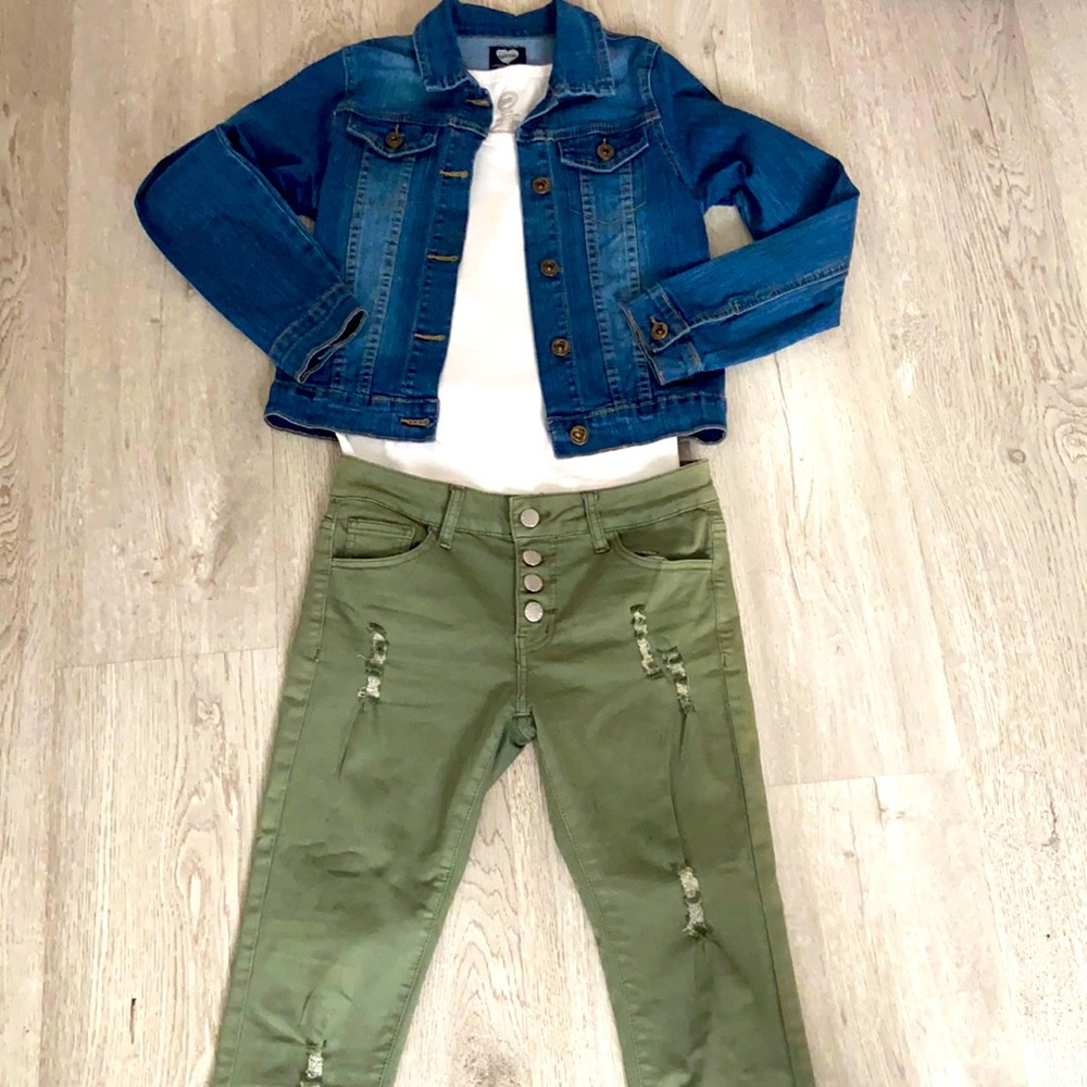 Girls VIPs size slim 12 slim jeans